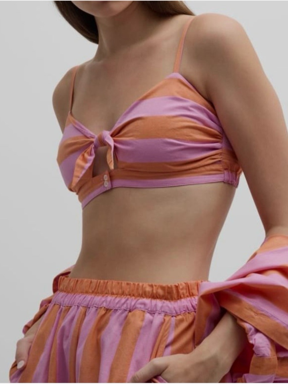 Xirena 100% cotton crop top